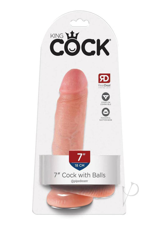 Kc 7 Cock W/balls Flesh - Chambre Rouge