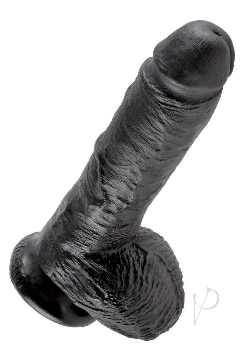 Kc 8 Cock W/balls Black - Chambre Rouge