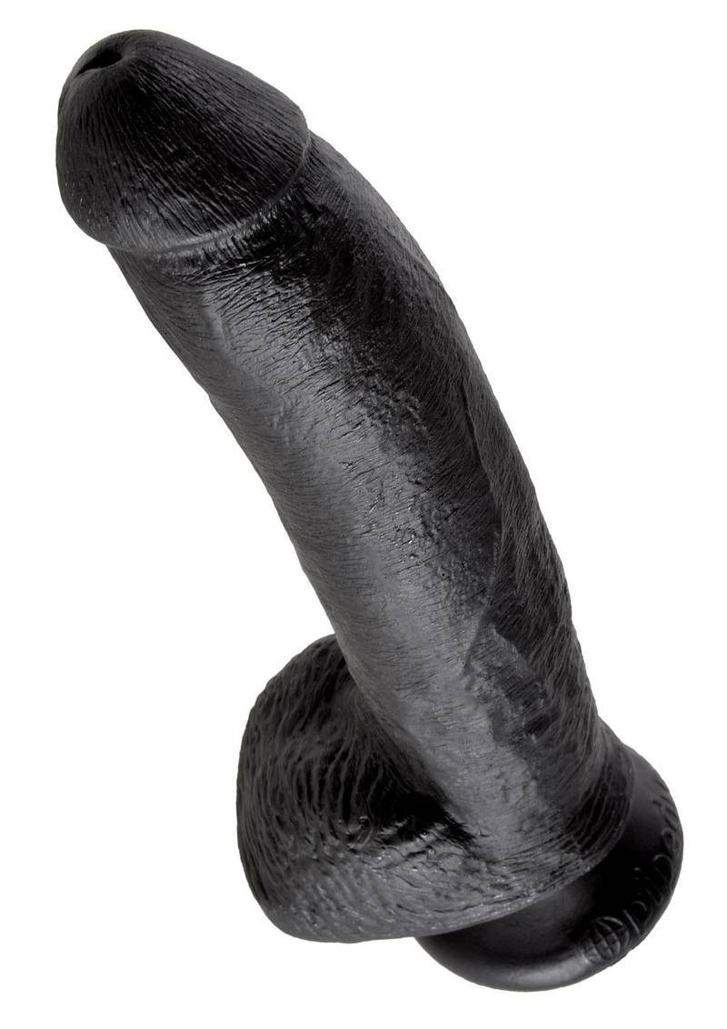 Kc 9 Cock W/balls Black - Chambre Rouge