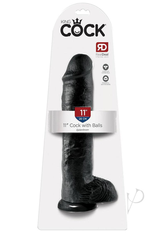 Kc 11 Cock W/balls Black - Chambre Rouge