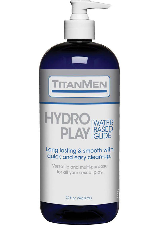 Titanmen Hydro Play Water Glide 32oz - Chambre Rouge