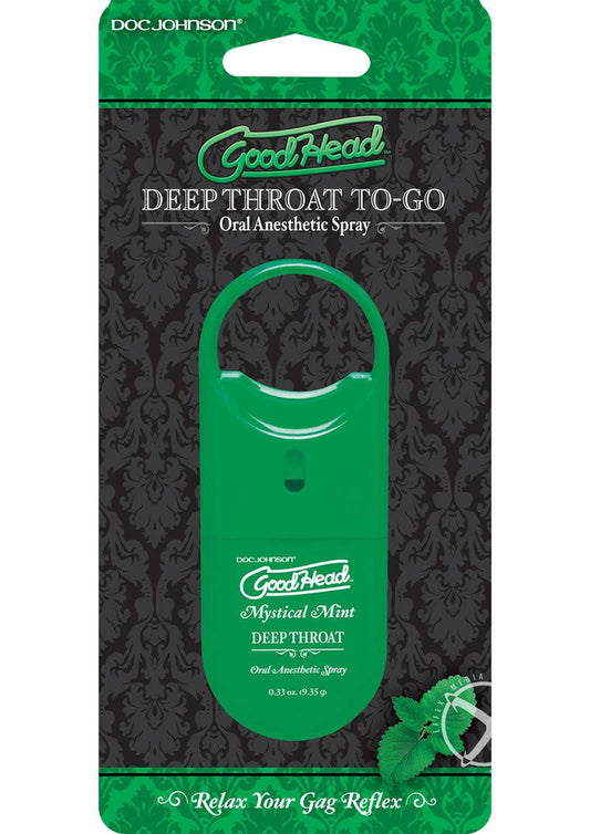 Goodhead Deep Throat To Go Mint - Chambre Rouge