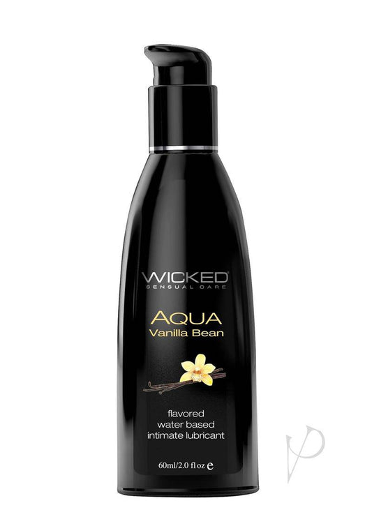 Wicked Aqua Vanilla Bean Lube 2oz - Chambre Rouge