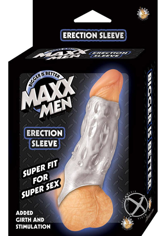 Maxx Men Erection Sleeve Clear - Chambre Rouge