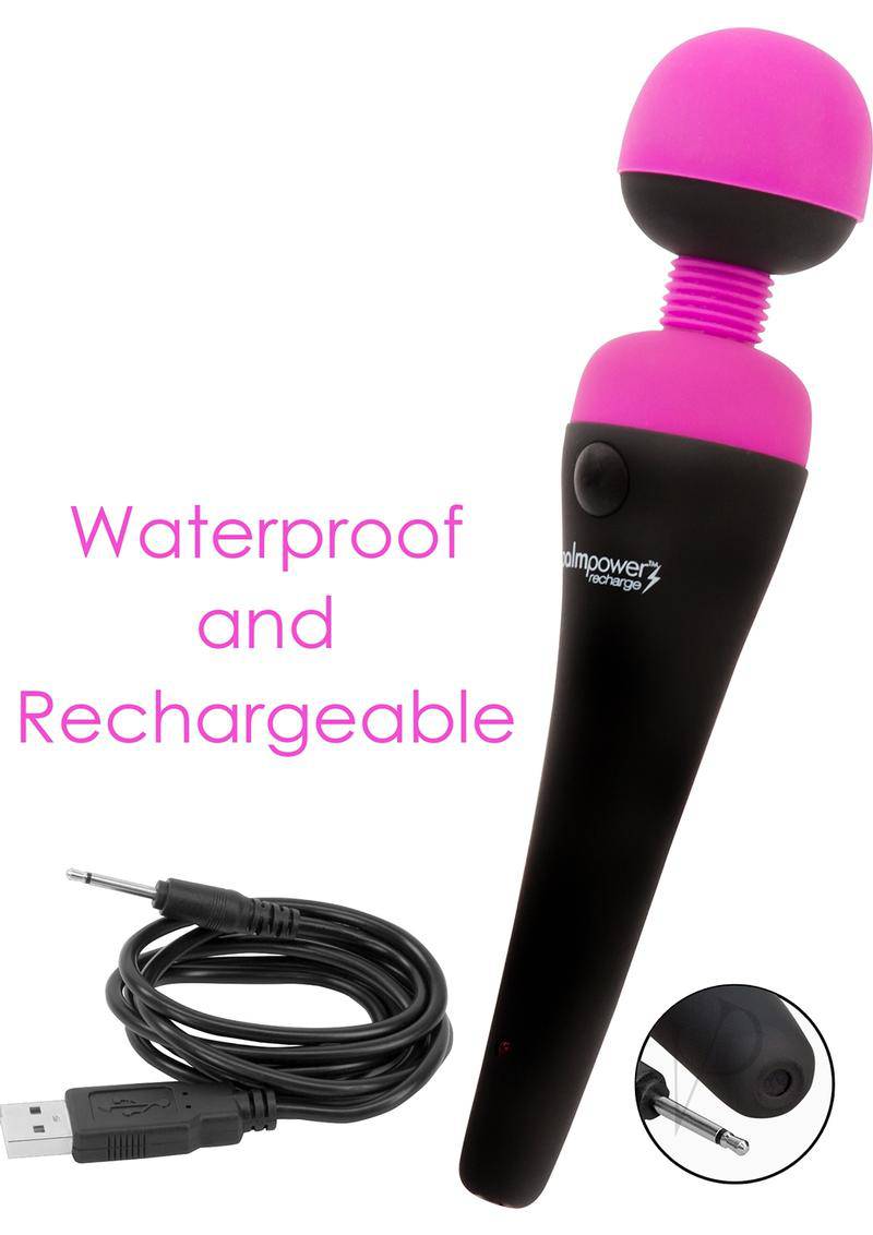 Palmpower Recharge Massager Fuschia - Chambre Rouge