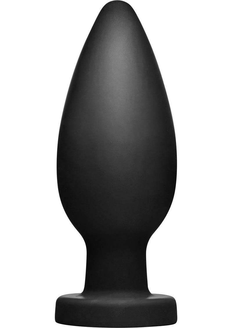 Tof Xxl Silicone Anal Plug Black - Chambre Rouge