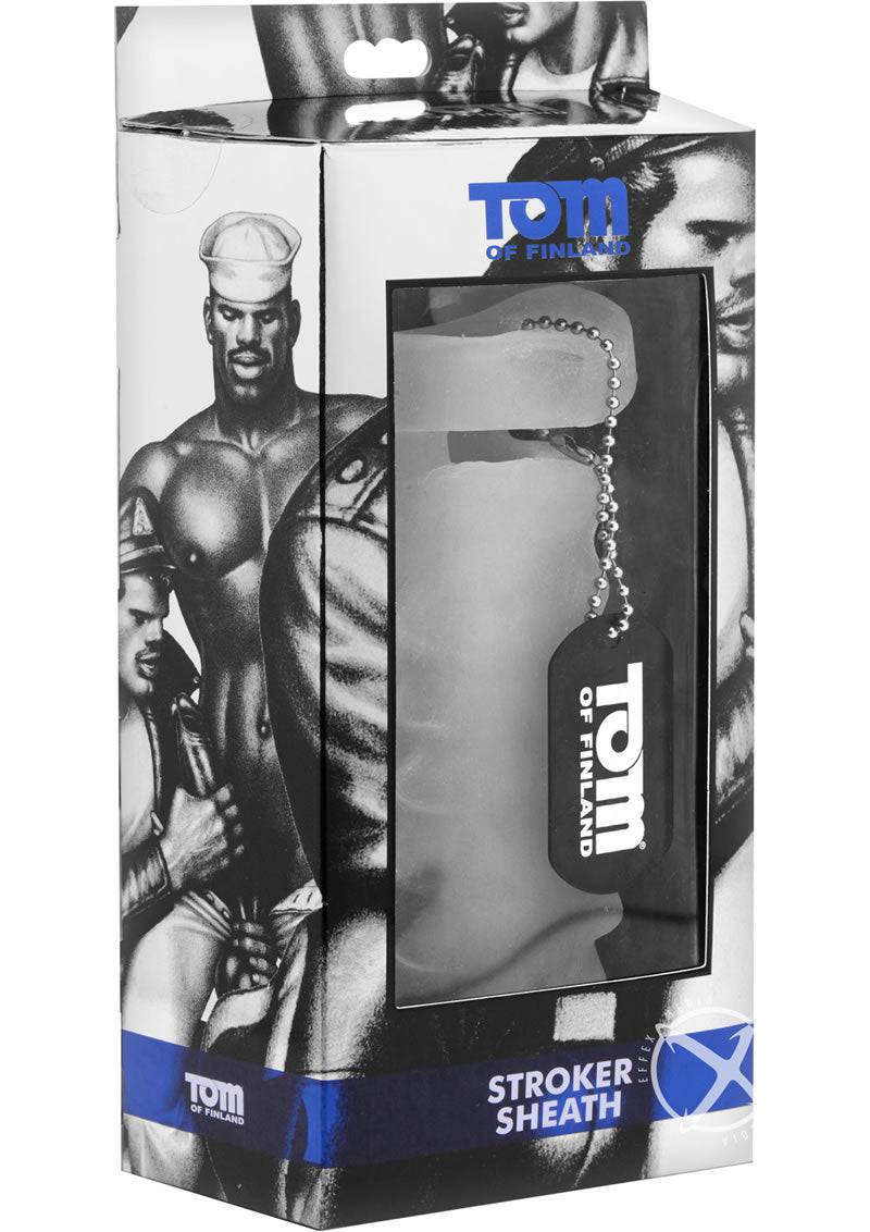 Tom Of Finland Stroker Sheath - Clear