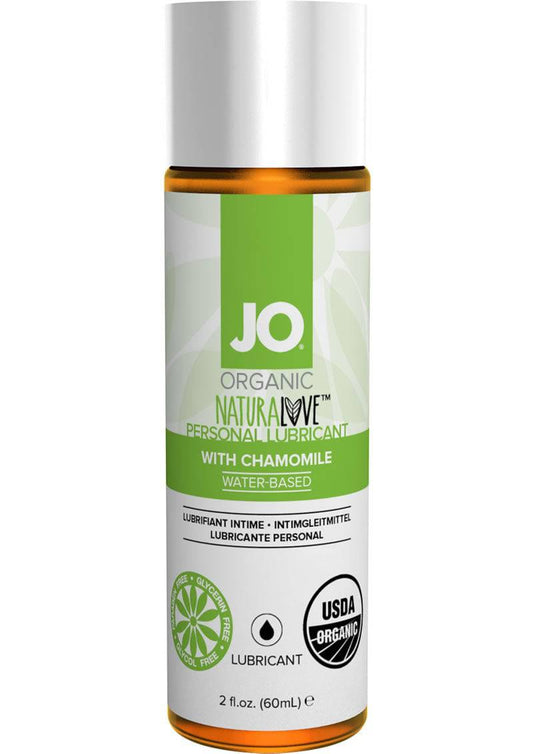 JO Naturalove USDA Organic Water Based Lubricant with Chamomile 2oz