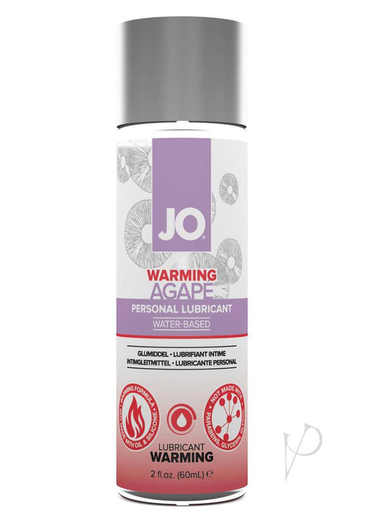 JO Agape Water Based Warming Lubricant 2oz