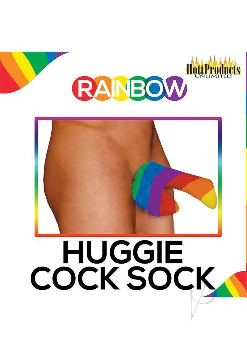 Rainbow Huggie Mens Cock Sock - Chambre Rouge