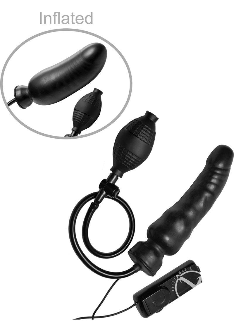 Ms Ravage Vibrating Inflatable Dildo - Chambre Rouge