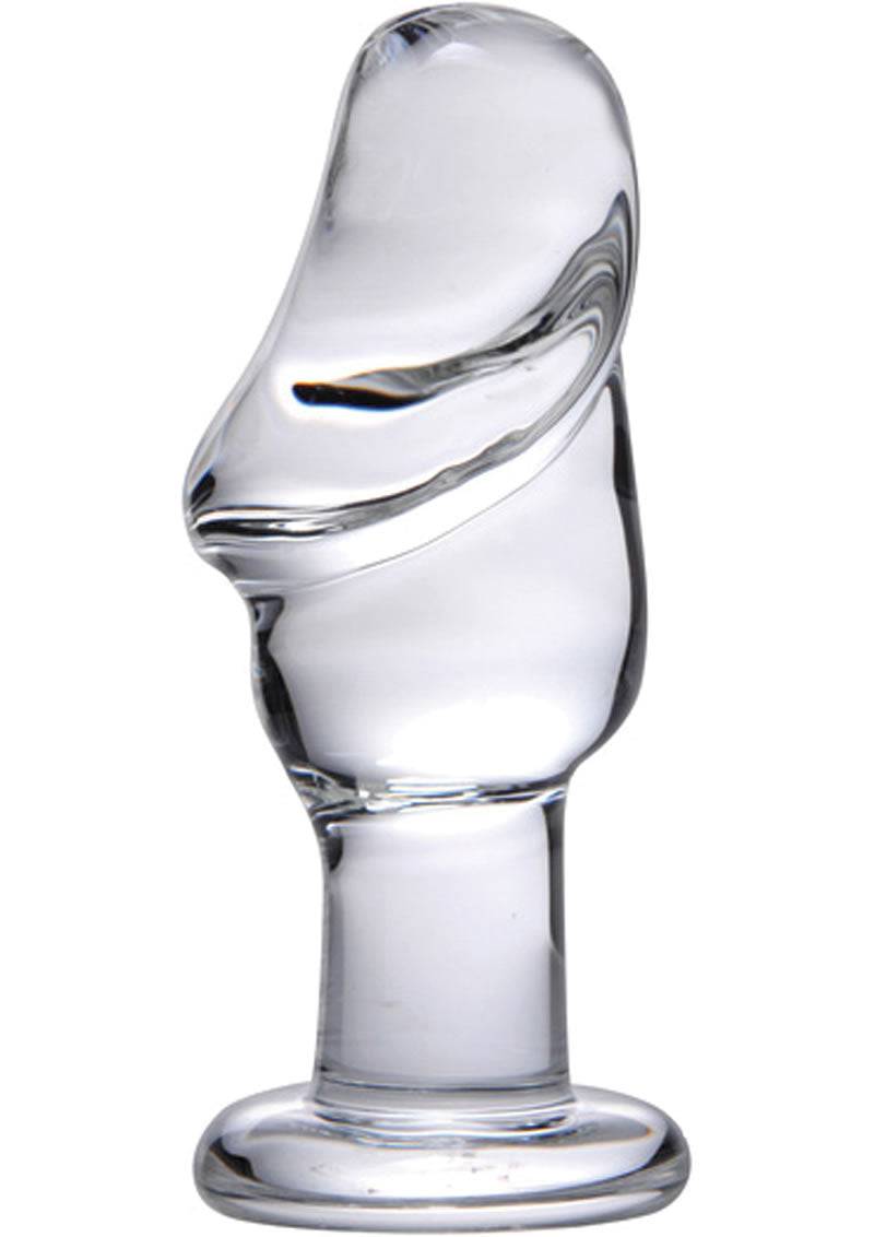 Prisms Asvini Glass Penis Anal Plug - Chambre Rouge