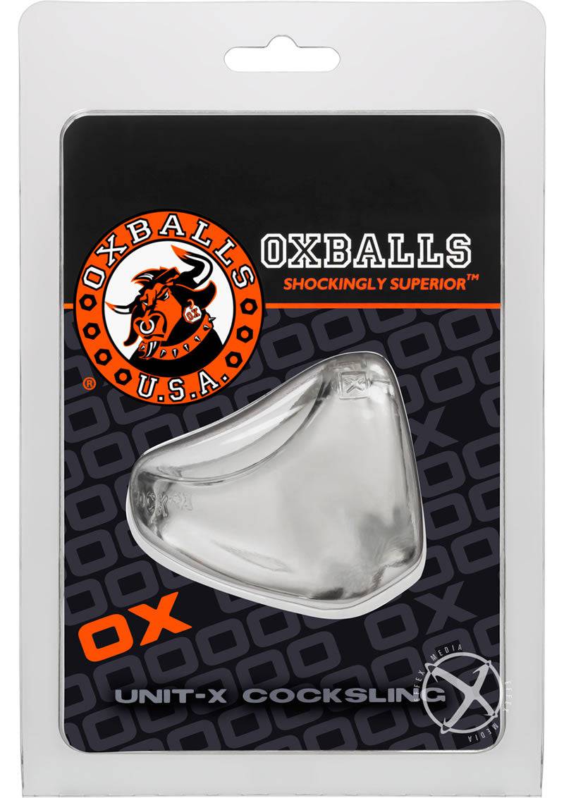 Oxballs Atomic Jock Unit-X Cock Sling - Clear