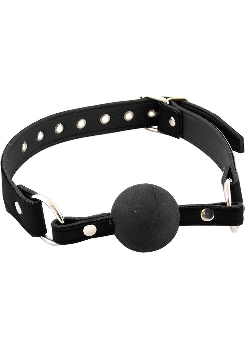 Rouge Ball Gag Black - Chambre Rouge