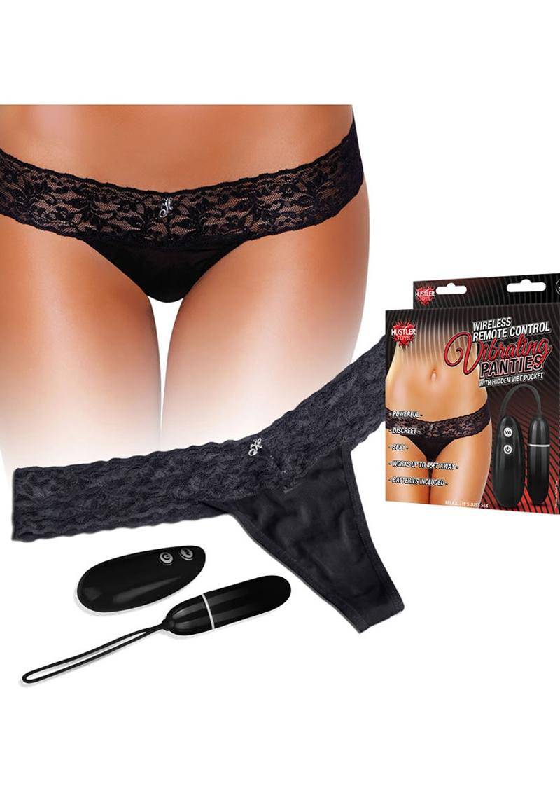 Wireless Remote Vibe Panty Ml Black - Chambre Rouge