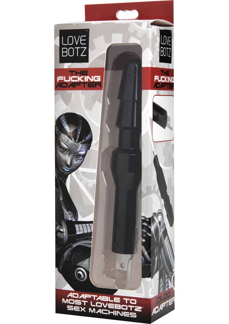 LoveBotz The Fucking Adapter Dildo Adapter - Black