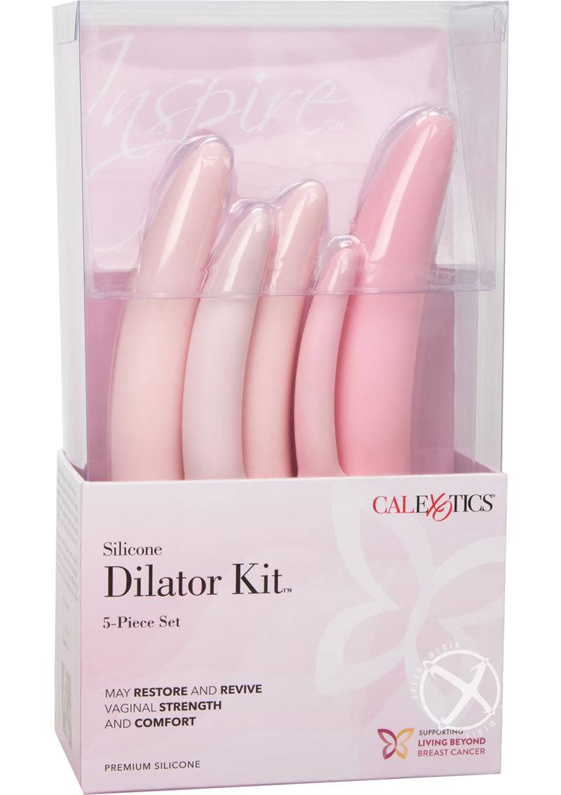 Inspire Silicone Dilator Kit (5 Piece Set) - Pink