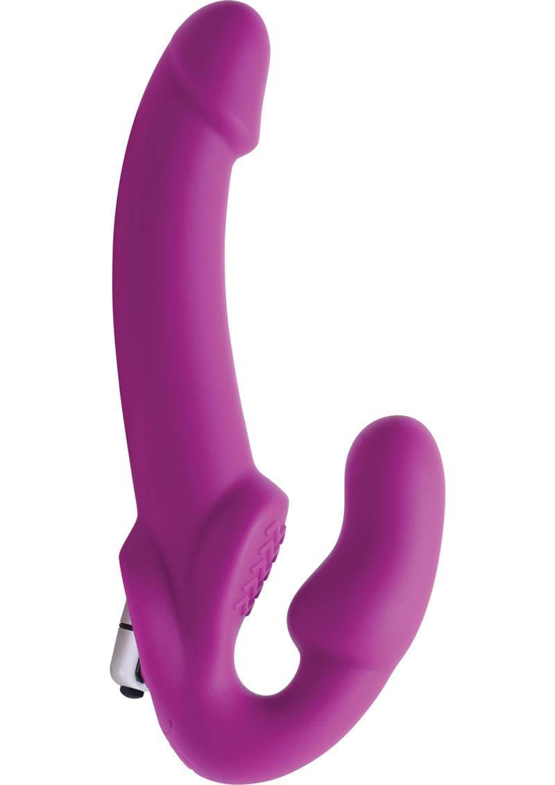 Strap U Vibe Strapless Silic Dildo Pink - Chambre Rouge