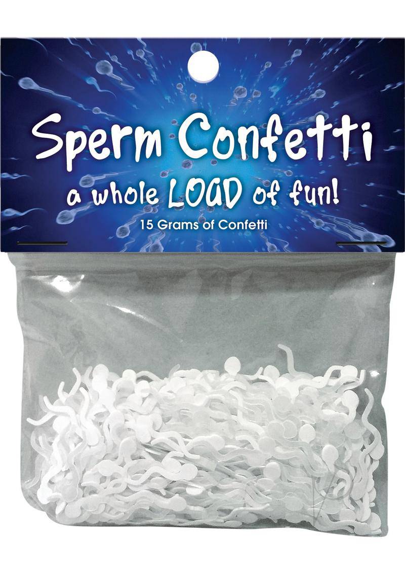 Sperm Confetti White