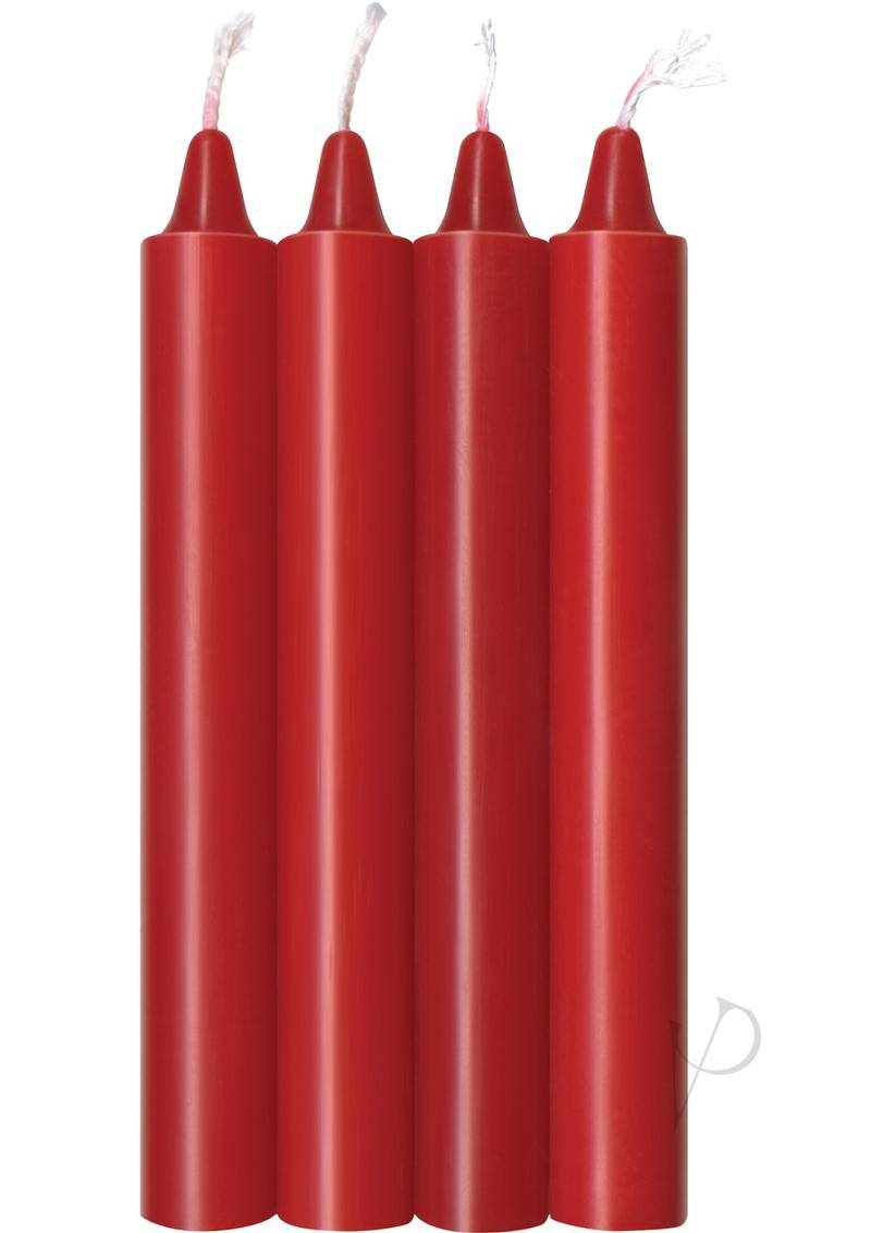 The 9 Warm Drip Candles Red Hot - Chambre Rouge