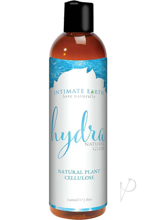 Intimate Earth Hydra Organic Water Based Glide Lubricant - Natural Plant Cellulose 8oz