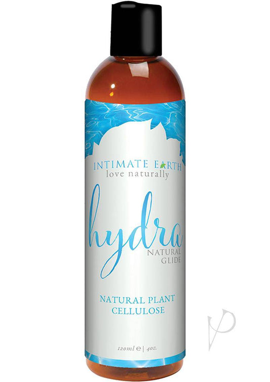 Intimate Earth Hydra Organic Water Based Glide Lubricant - Natural Plant Cellulose 4oz