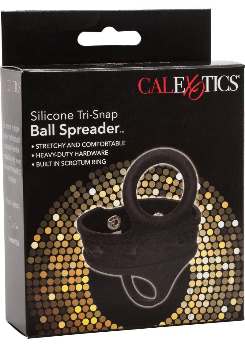 Silicone Ball Spreader Erection Enhancer Penis & Scrotum Rings