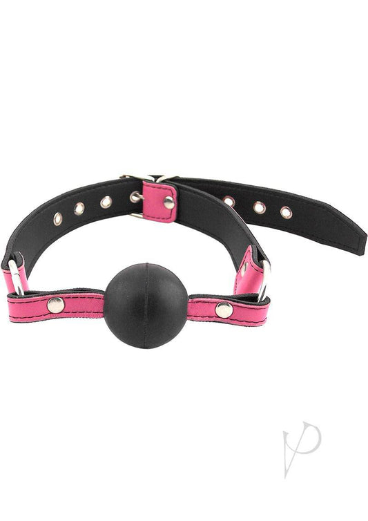 Rouge Ball Gag Pink - Chambre Rouge