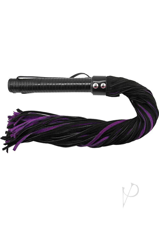 Rouge Suede Flogger Black/purple-0