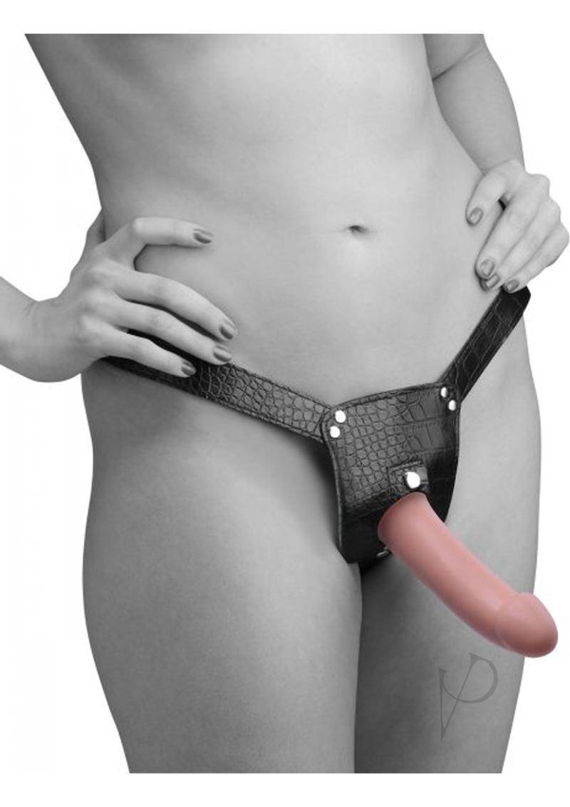 Su Plena Ii Double Pen Strap On Harness - Chambre Rouge