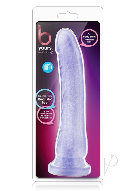 B Yours Sweet N` Hard 6 Dildo 8.5in - Clear