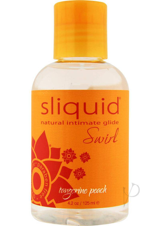 Sliquid Natural Swirl Tang Peach 4.2 Oz - Chambre Rouge