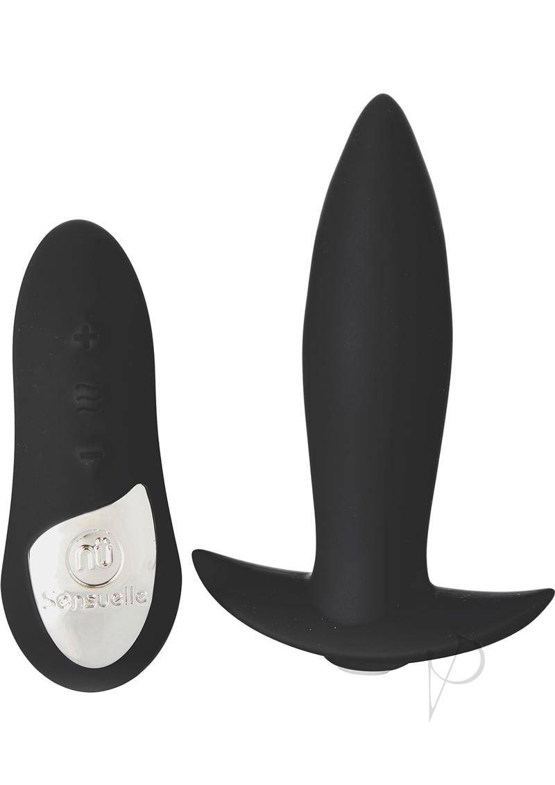 Sensuelle Remote Control Mini Plug Black - Chambre Rouge