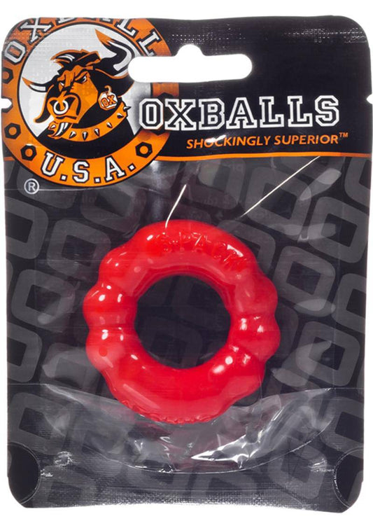 Oxballs Atomic Jock `The 6 Pack` Sport Cock Ring - Red