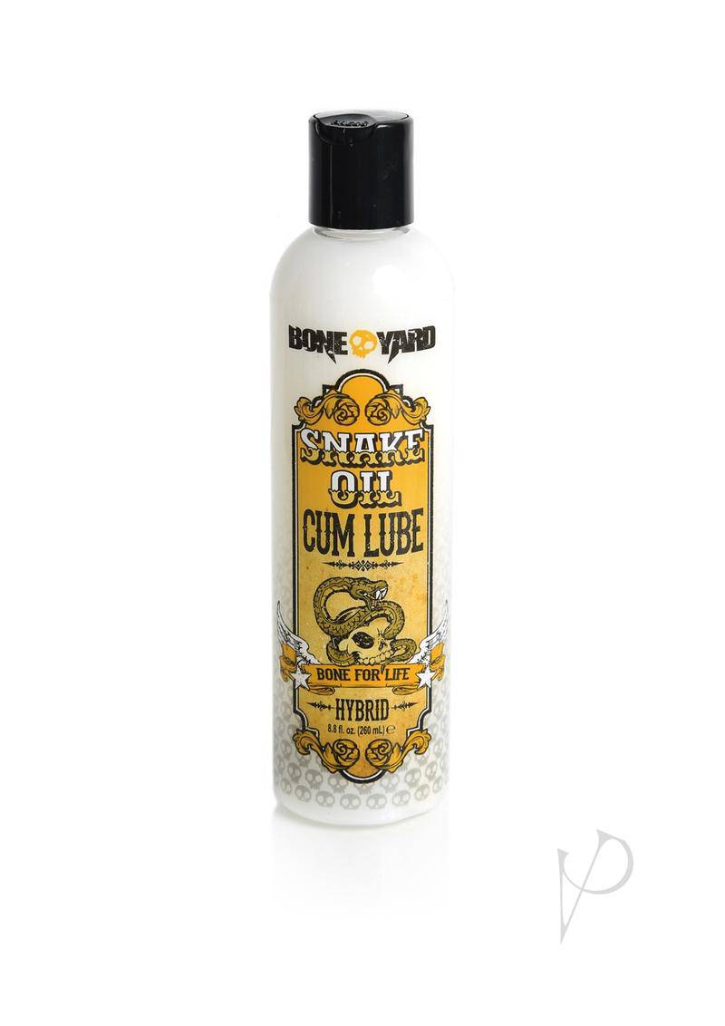 Boneyard Snake Oil Cum Lube 8.8oz - Chambre Rouge