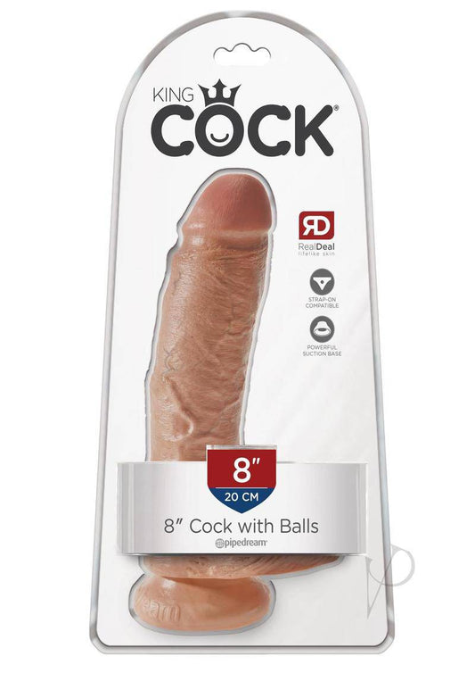 Kc 8 Cock W/balls Tan - Chambre Rouge