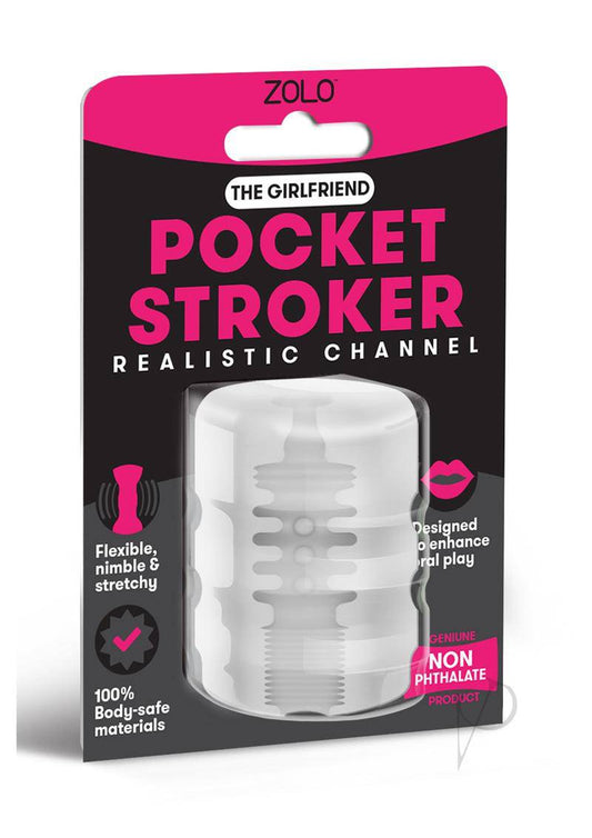 ZOLO Girlfriend Pocket Stoker Channel Texture - Clear