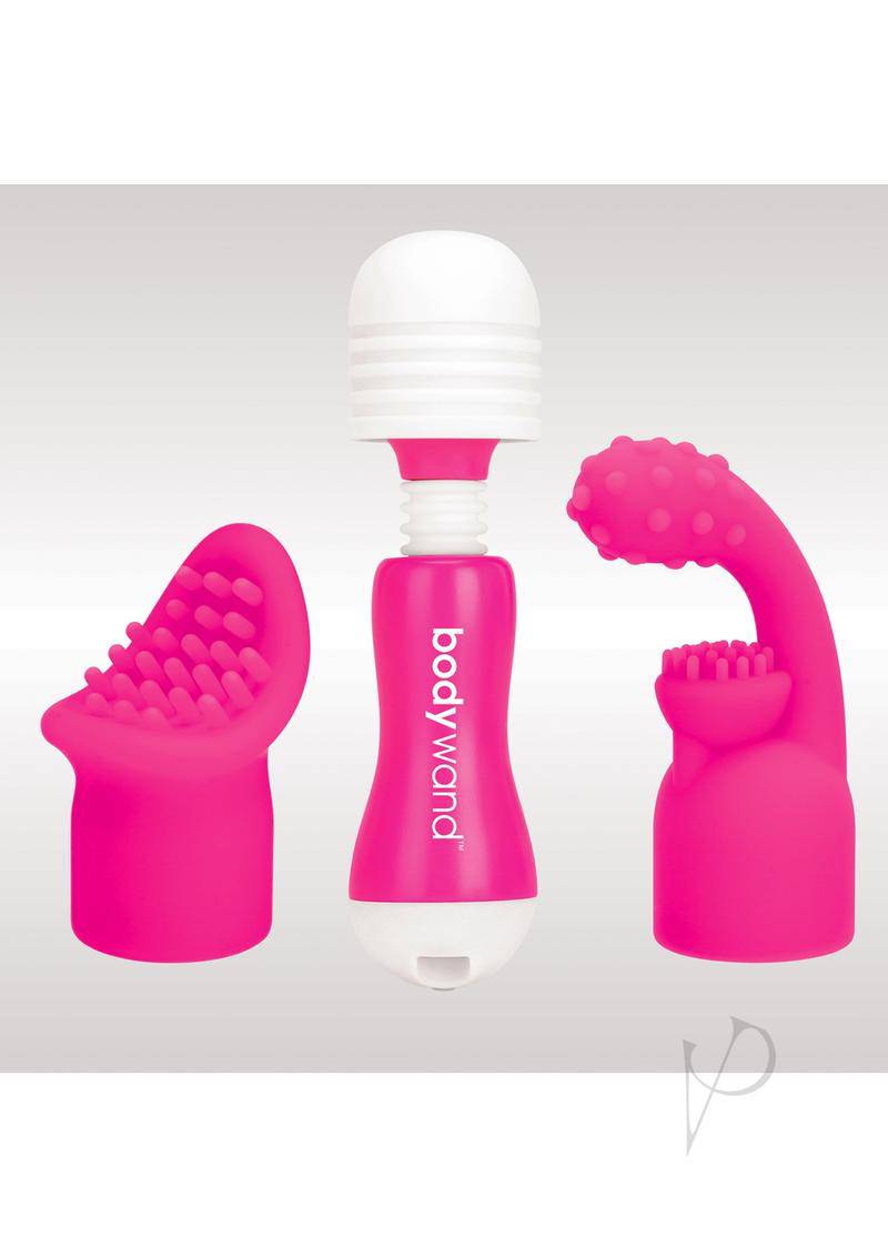 Bodywand Recharge Mini Pink W/attachment - Chambre Rouge