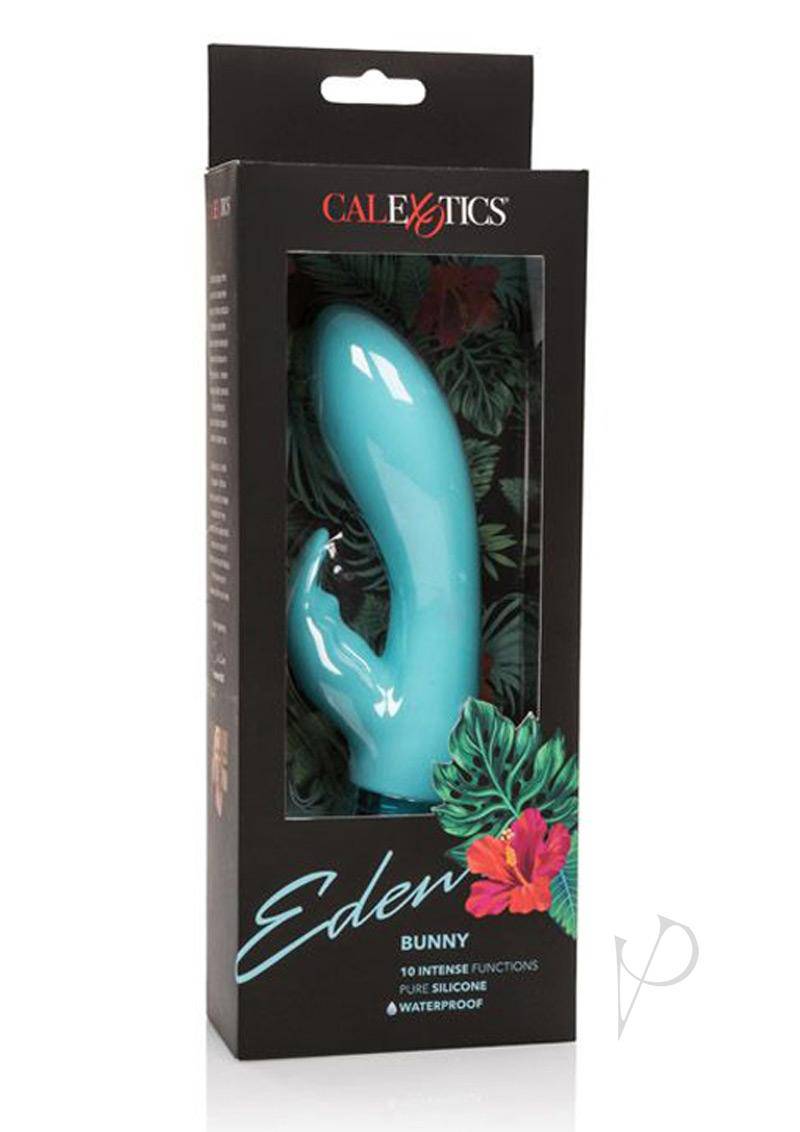 Eden Bunny Silicone Rabbit Vibrator Waterproof Blue