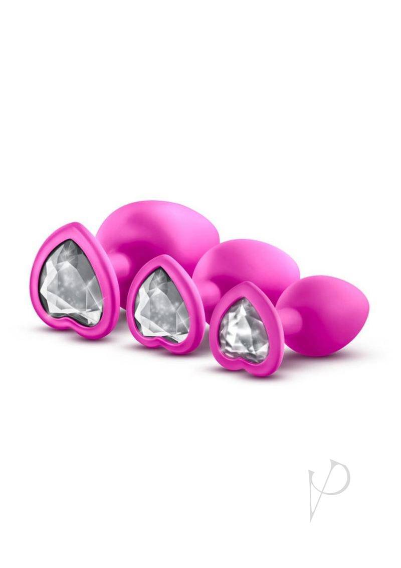 Luxe Bling Plugs Train Kit Pnk/wht Gems - Chambre Rouge