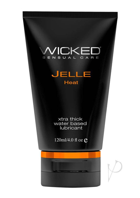 Wicked Jelle Heat Waterbased Warming Anal Gel 4oz