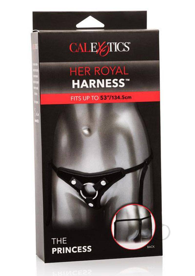 Her Royal Harness The Princess Adjustable Harness - Black