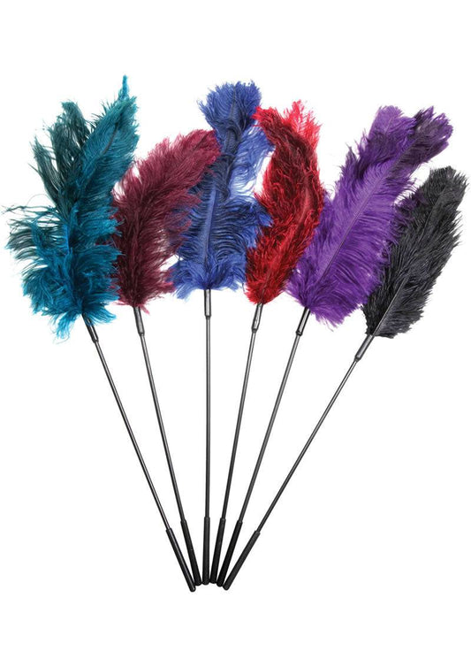 Ostrich Feather Tickler Combo - Chambre Rouge