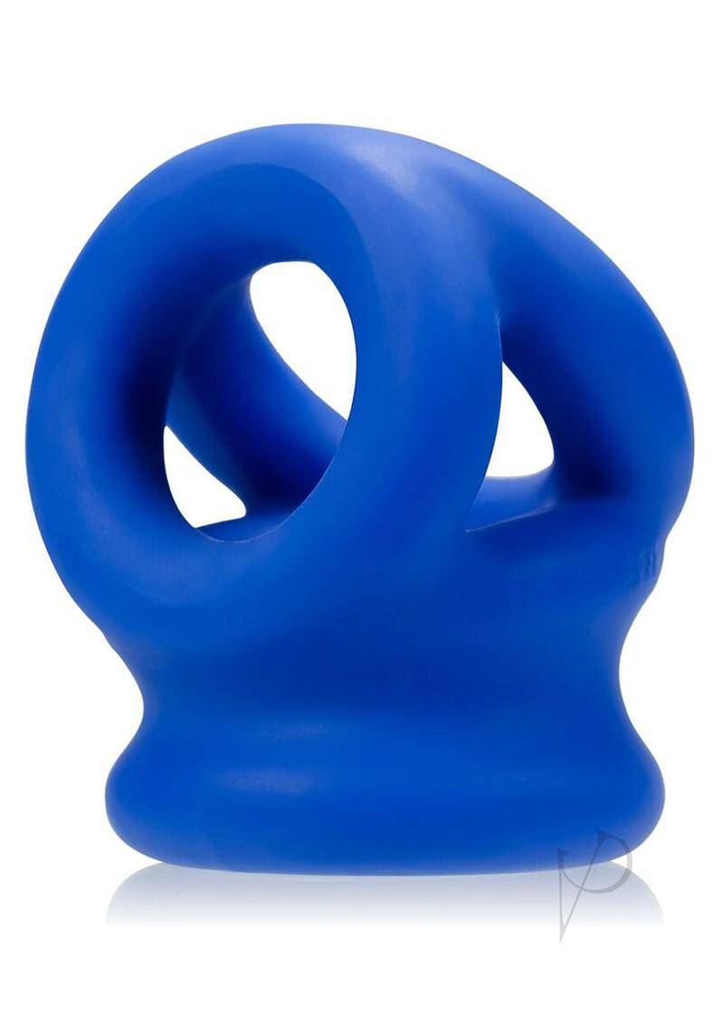 Tri-sqeeze Cocksling/ballstretcher Blue - Chambre Rouge