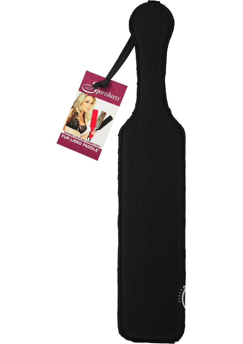 Fur Paddle - Black - Chambre Rouge