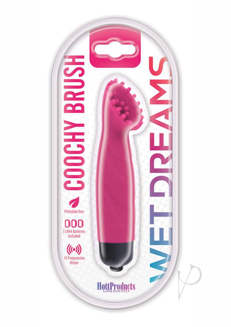 Wet Dreams Coochy Brush Waterproof - Magenta