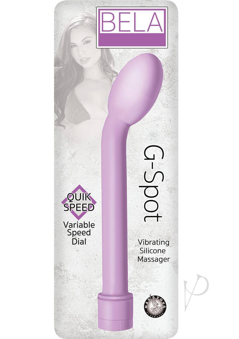 Bela G-Spot Silicone Massager Vibrator - Lavender