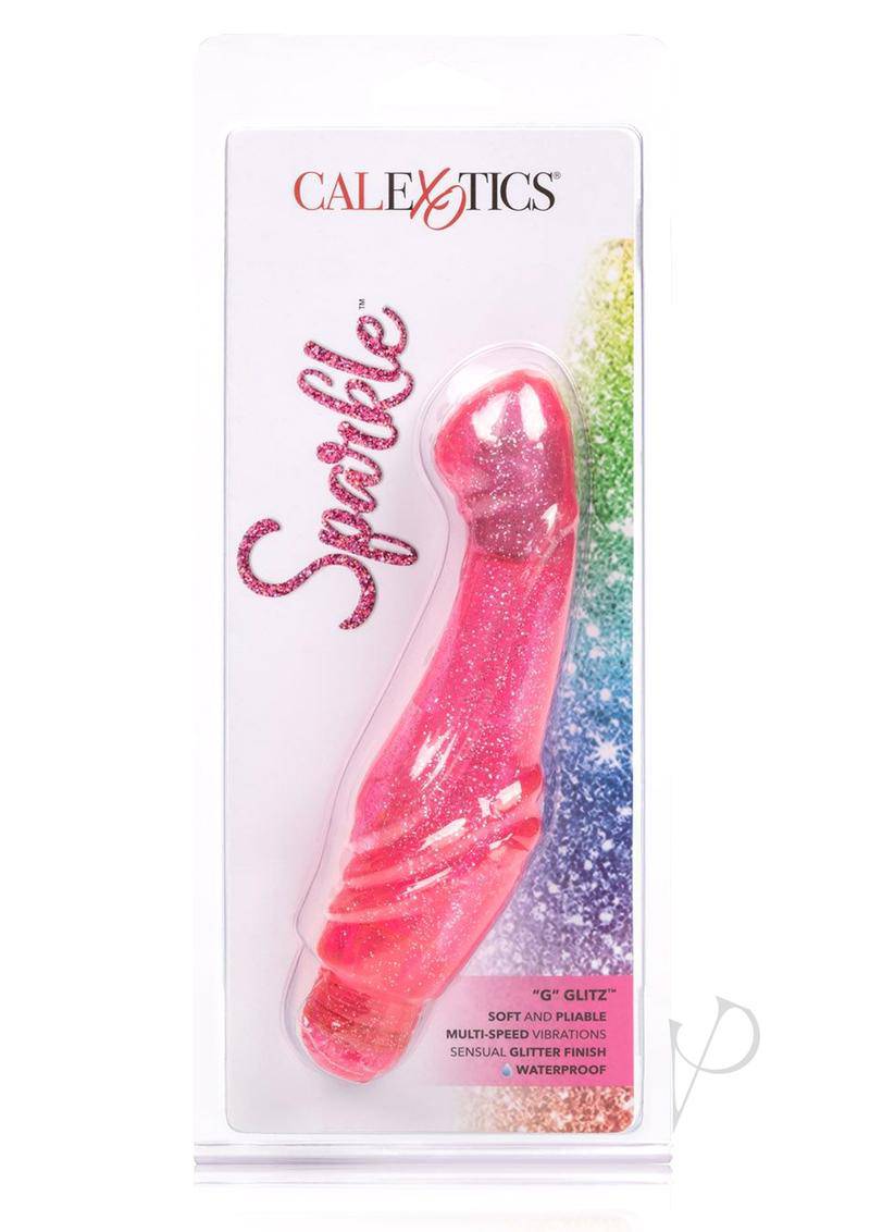 Sparkle G Glitz G Spot Vibrator Waterproof 6.25 - Pink