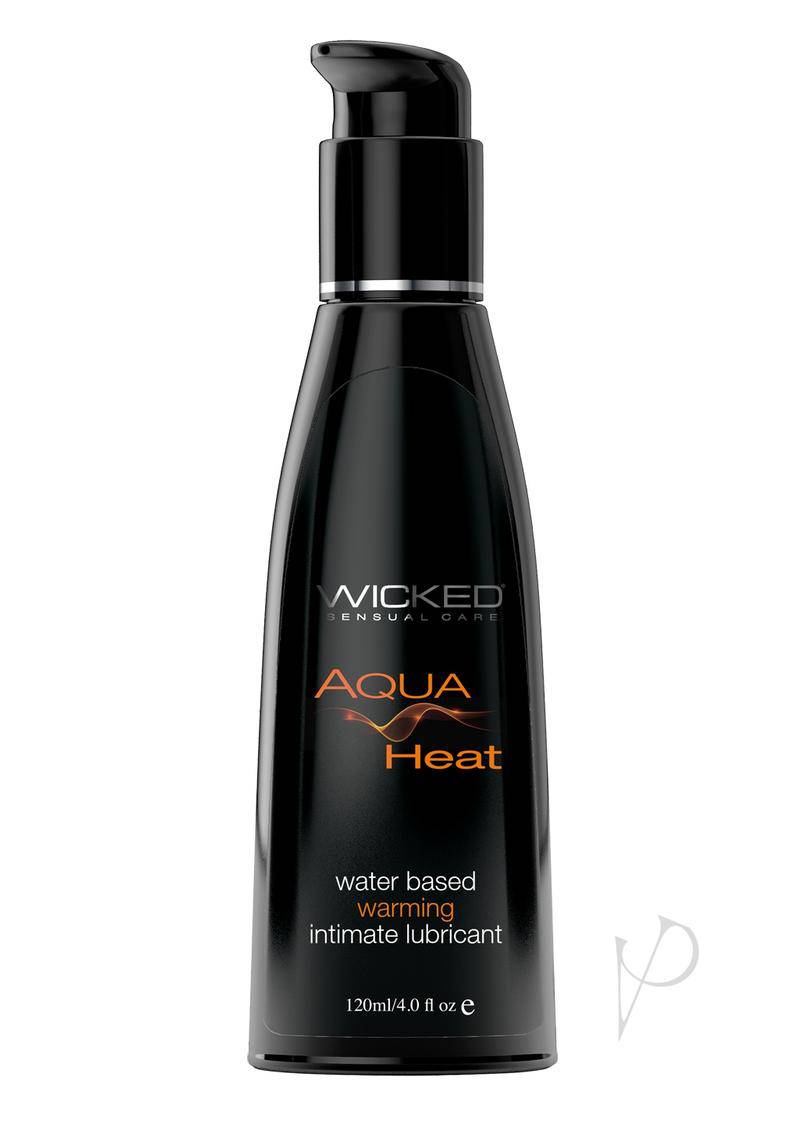 Wicked Aqua Heat Water Based Warming Lubricant 4oz