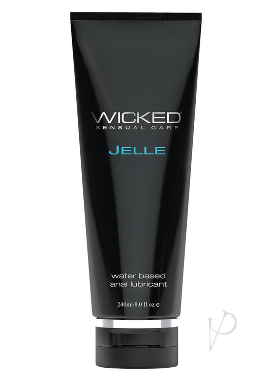 Wicked Jelle Water Based Anal Lubricant 8oz